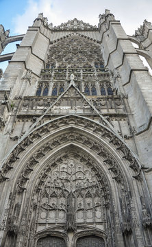 Architecture gothique, Cathédrale Saint-Pierre, Beauvais, France