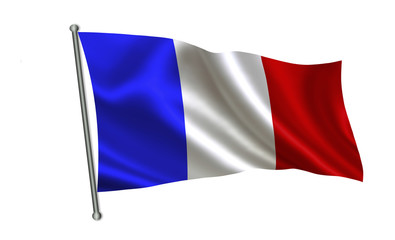 Image of the French flag. 