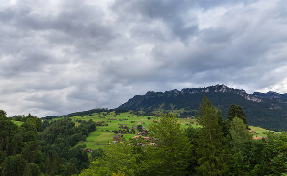 A typical village in Swiss 1