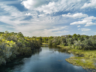 Fototapeta na wymiar Springs in Florida