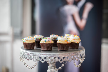 Wedding cupcakes
