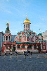 Kazan Cathedral or Cathedral of Our Lady of Kazan, Red Square.
