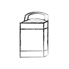 Natural medicine bottle icon vector illustration graphic design