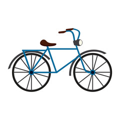 street bike or bicycle  icon image vector illustration design 