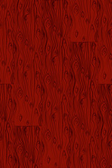 Red wooden boards, seamless wood grain pattern