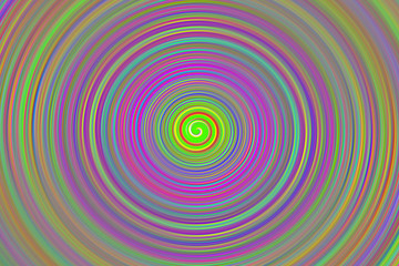 Naklejka premium Illusory background base circle spiral multicolor with bright shiny colors rotation effect