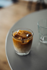 Glass Of Cold Coffee