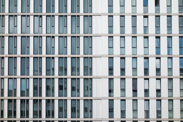 office facade with small windows