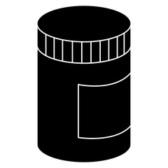 cream bottle care product vector illustration design