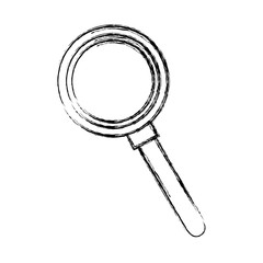 search magnifying glass icon vector illustration design