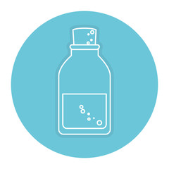 bottle medical drug icon vector illustration design