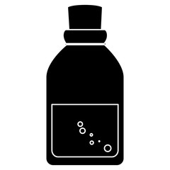 bottle medical drug icon vector illustration design