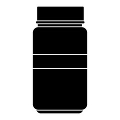 bottle medical drug icon vector illustration design