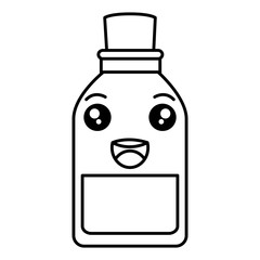 bottle medical drug icon vector illustration design