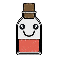 bottle medical drug icon vector illustration design