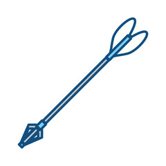 Cupid arrow symbol icon vector illustration graphic design