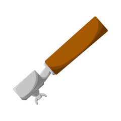 Coffee machine tool icon vector illustration graphic design