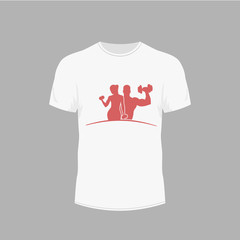 clothing design. T-shirt