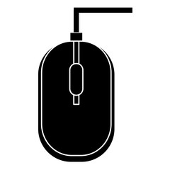 computer mouse isolated icon vector illustration design