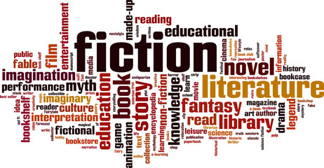 Fiction word cloud
