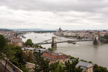 Fototapeta premium ponte delle catene Budapest