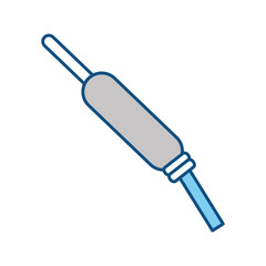Sound plug wire icon vector illustration graphic design