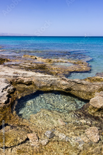 Spiaggia San Lorenzo Sicilia Stock Photo And Royalty