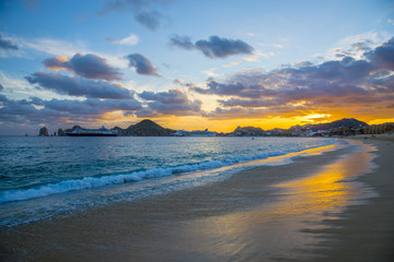 Fototapeta na wymiar Cabo San Lucas by the beach