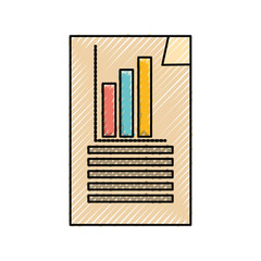 Graphic stats bars icon vector illustration graphic design