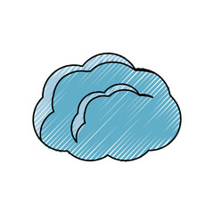 Cloud computing symbol icon vector illustration graphic design