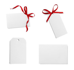 ribbon bow card note chirstmas celebration greeting