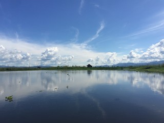 Reflections on still water