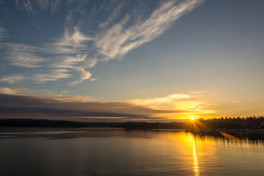 sunrise puget sound