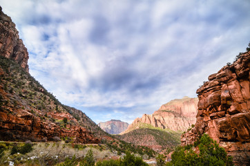 Zion National Park Clouds