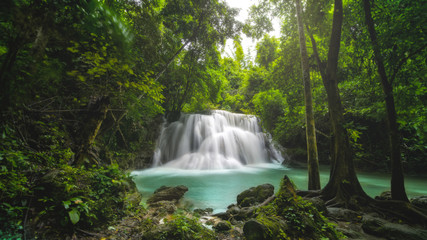 Beautiful waterfall in thailand.