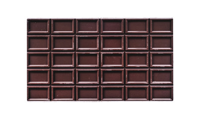 chocolate; isolated