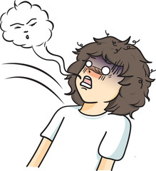 The vector illustration 