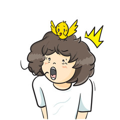 The vector illustration 