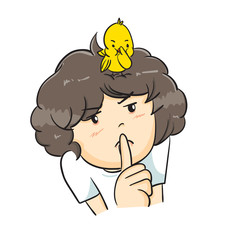 The vector illustration 