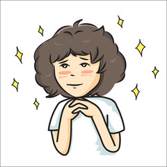 The vector illustration 