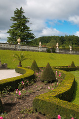 Obraz premium Giardino del castello di Cesky Krumlov