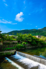 Fototapeta premium 京都 嵐山 中之島地区