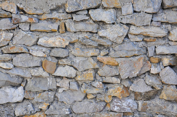 Old stone wall texture. Retro wall background