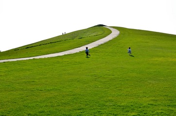 Obraz premium 北海道のモエレ沼公園