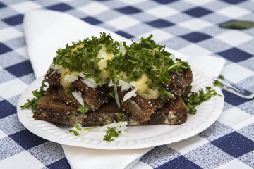 herring sandwich