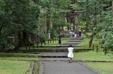 福井県勝山市の平泉寺白山神社