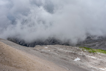The mountains of Alps in Bavaria, Germany