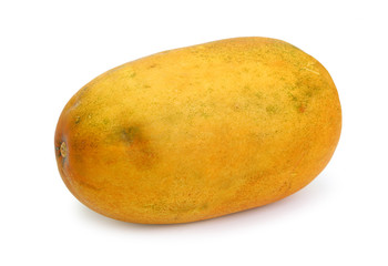 Cantaloupe melon isolated on white.