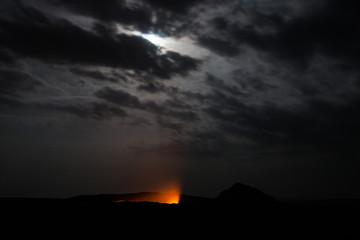 Lava Lake of Erta Ale Vulcano in Ethiopia