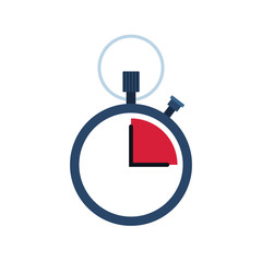 time count fast delivery and accuracy concept vector illustration